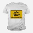 Außer Betrieb Kinder Tshirt, Lustiger Spruch Geduldsfaden Gerissen