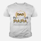 Beschränkung Papa Unbällbar Kinder T-Shirt