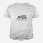 Elefant Lustig Periode Mädchen Kinder T-Shirt