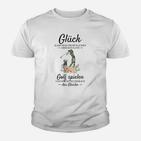 Golfspieler Glücksgefühl Kinder Tshirt, Lustiges Weißes Tee mit Golfmotiv