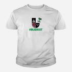 Herren Kinder Tshirt #BUERXIT Motiv, Grafikdesign Trend-Kinder Tshirt