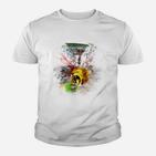 Herren Kinder Tshirt mit Kreativem Kunst-Print, Designer Grafik Tee