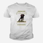 Lustiges Hunde-Kinder Tshirt Persönlicher Stalker, Witziges Haustier-Kinder Tshirt