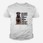 Rottweiler Ein Hund Ist Nicht Nur Ein Hund Kinder T-Shirt