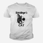 Schrödingers Katze Kinder Tshirt, Witziges Quantenphysik-Design