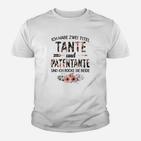 Tante & Patentante Kinder Tshirt, Stolzes Tanten Design
