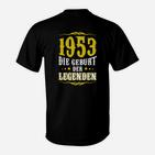 1953 Geburtsjahr Legenden Deutsche Deutschland T-Shirt
