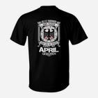 Bester Sind Im April Georen T-Shirt