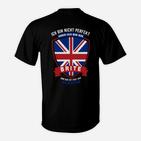 Ich bin nicht perfekt aber ein Brite T-Shirt, Stolz mit UK-Flagge
