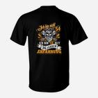 Lustiges 54. Geburtstag T-Shirt, Motiv Skull Nicht alt, sondern erfahren