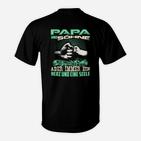 Papa Unschlagbar Herren T-Shirt, Motivations-Slogan mit Boxhandschuhen