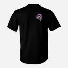 Schwarzes Astronautenschädel T-Shirt, Weltraum Fan Bekleidung