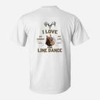 I Love My Cowboy Life T-Shirt, Line Dance Western Motiv