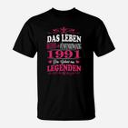1991 Das Leuben Legenden T-Shirt
