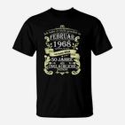 50 Jahre Unglaublich T-Shirt, Jahrgang 1968 Jubiläum, Vintage Design
