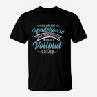 Beschränkung Glitzer Vollblut T-Shirt