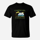 Camping Opa Im Herzen Jung Lustiges Shirt für Großväter