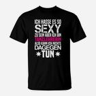 Damen T-Shirt Sexy Tanzlehrerin, Lustiges Spruch-Shirt