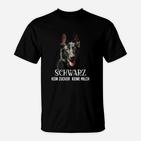 Deutscher Schäferhund Schwarz Kein Zucker Keine Milch T-Shirt