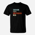 Ehemann Papa Grillmeister Held Shirt, Herren T-Shirt mit Spruch