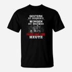 Fahre Und Lebe Heute Biker T-Shirt