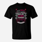 Frauen 1990 Geburtsjahr Motto Schwarzes T-Shirt, Beste Geburtstag Tee