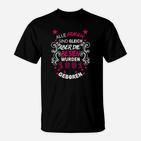 Geburtsjahr 1974 Damen T-Shirt, Schwarzes Slogan Tee