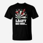 Gesschenkidee Dart Lälft Bei Mir T-Shirt