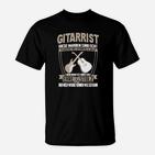 Gitarrenspieler Ehre & Stolz T-Shirt, Musiker Liebhaber Tee