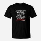 Herren T-Shirt Extrem Angepisster Pole - Lustiges Statement-Shirt