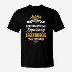 Herren T-Shirt Supersexy Argentinische Frau Vergeben, Lustiges Motiv