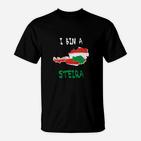 Ich bin ein Steira T-Shirt, Steiermark Österreich Design in Schwarz