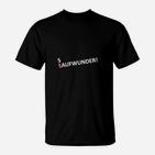 Laufwunder Sport-T-Shirt für Herren in Schwarz, Atmungsaktives Laufshirt