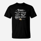 Löst Die Meisten Meiner Probleme Tennis T-Shirt