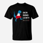 Lustiges T-Rex T-Shirt Der Dino lebt!, für Dinosaurier-Fans