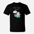 Ritter-Themen T-Shirt mit lustigem Spruch, Cartoon-Design