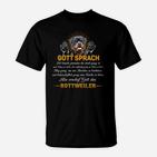 Rottweiler Gott Nur Online T-Shirt