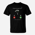 Ruf Eine Fallschirmspringen-Kopie- T-Shirt