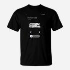 Rupfen Ein Camping-Auto- T-Shirt