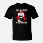 S Anime Weihnachtsmann Fleisch T-Shirt