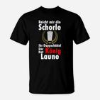 Schorle-König Lustiges T-Shirt mit Spruch, Herren Illustrations-Tee