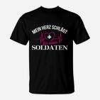 Soldat Militär Bundeswehr Herz T-Shirt