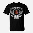 Spanien-Liebhaber Lustiges T-Shirt Ich brauche keine Therapie