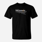 Sportliches Herren T-Shirt Do It Like A Volleyboy - Play Smart or Be Hard