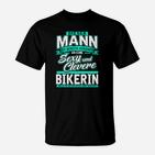 Vegeben Eine Eine Sexy Und Clevere Bikerin T-Shirt