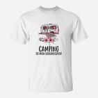 Camping Liebhaber T-Shirt, Wohnwagen Motiv & Spruch