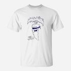 Cool Summer Vibes Illustration Herren T-Shirt, Sommer-Design Tee