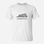 Elefant Lustig Periode Mädchen T-Shirt