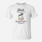 Gartenfreund Glück T-Shirt, Spruch für Gartenarbeit