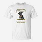 Herren T-Shirt mit Hund & Spruch Persönlicher Speichellecker